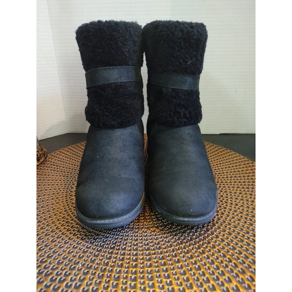 Ugg Australia Blayre lI Womens Leather Boots Size 7 - Picture 3 of 6
